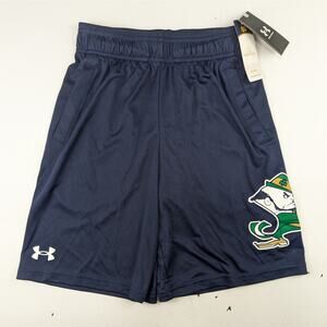 Under Armour Notre Dame Fighting Irish Boys Athletic Shorts - YMD